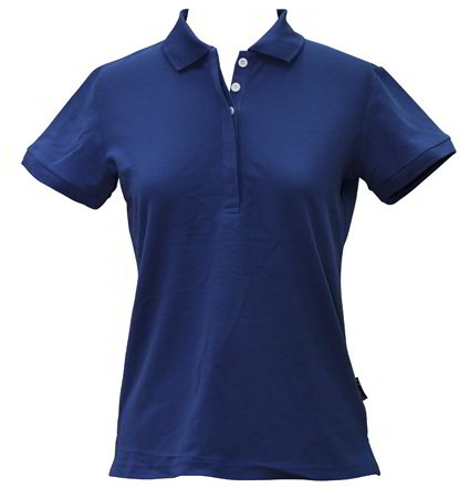 colbalt polo shirt